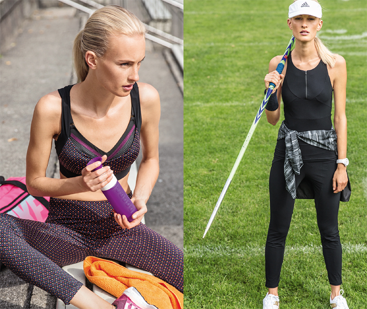 Brassière, top et leggings de running - Burda Style Janvier 2017