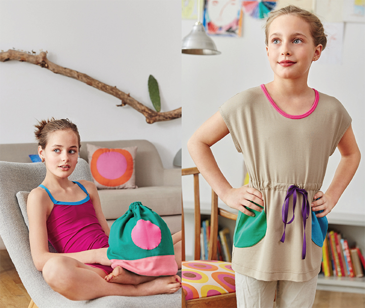 
Sac de sport et tunique coulissée ! - Burda KIDS printemps-été 2017
